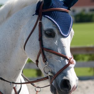 Rodrigo Pessoa Figure 8 Padded Jumper Bridle with Rubber Covered Reins